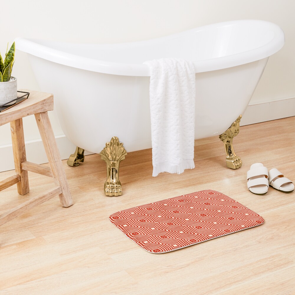 Item preview, Bath Mat designed and sold by Patternfluent.