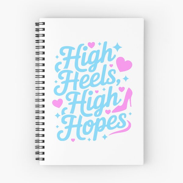 Item preview, High Heels High Hopes! Pink And Blue Girly designed and sold by PMCreative.