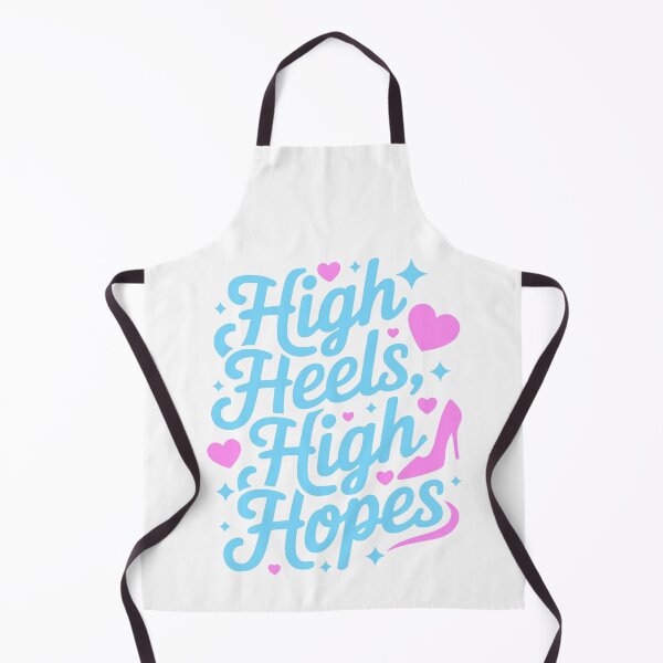 Item preview, High Heels High Hopes! Pink And Blue Girly designed and sold by PMCreative.