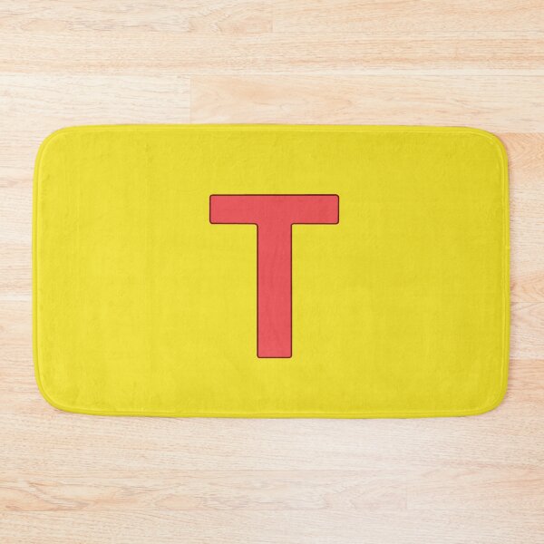 Item preview, letter t red designed and sold by ZiphGames.