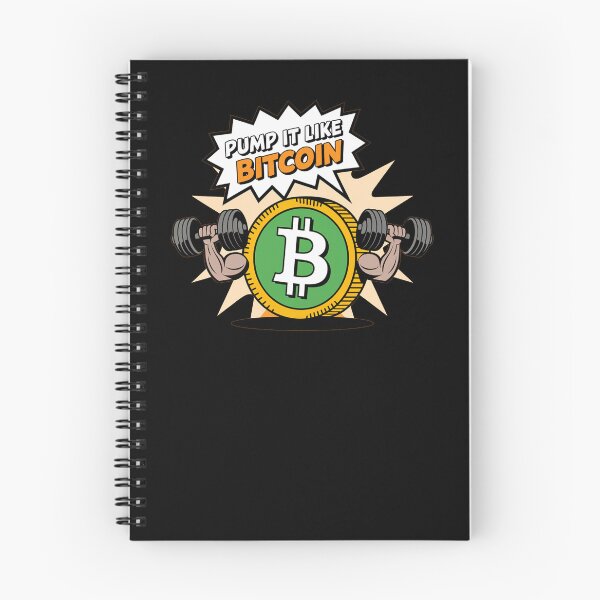 Item preview, Pump it like bitcoin, bitcoin crypto fitness designed and sold by NoetherSym.