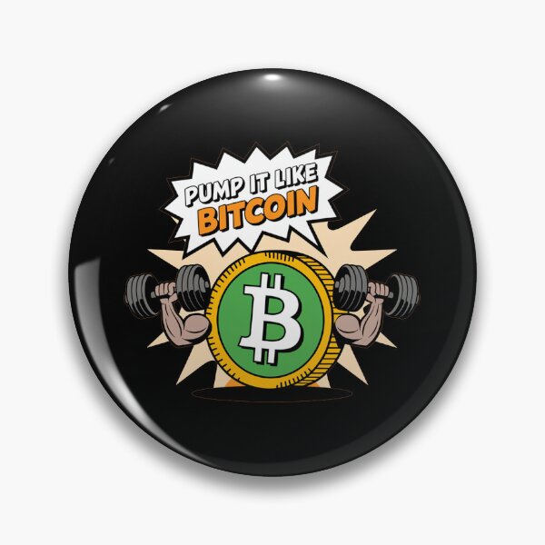 Item preview, Pump it like bitcoin, bitcoin crypto fitness designed and sold by NoetherSym.