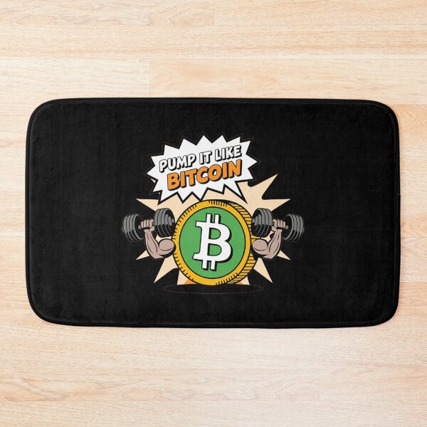 Item preview, Pump it like bitcoin, bitcoin crypto fitness designed and sold by NoetherSym.