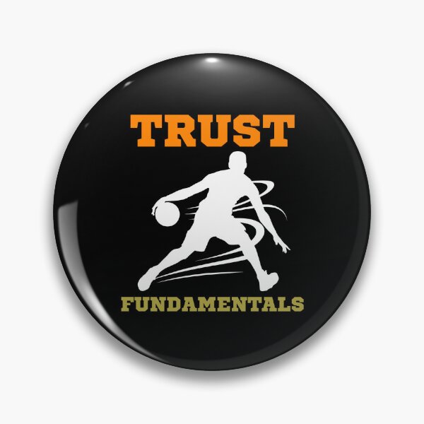 Item preview, Basketball Coach Trust Fundamentals Old Head Funny Sports designed and sold by Laugh-Lines.