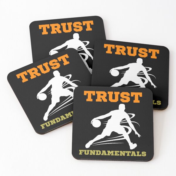 Item preview, Basketball Coach Trust Fundamentals Old Head Funny Sports designed and sold by Laugh-Lines.