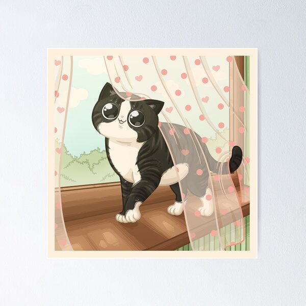Item preview, "Peek" designed and sold by BaksuzArt.