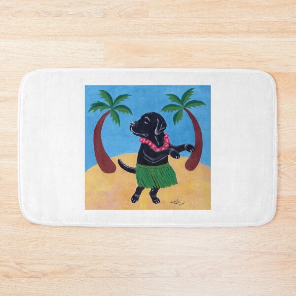 Item preview, Aloha Black Labrador designed and sold by HappyLabradors.