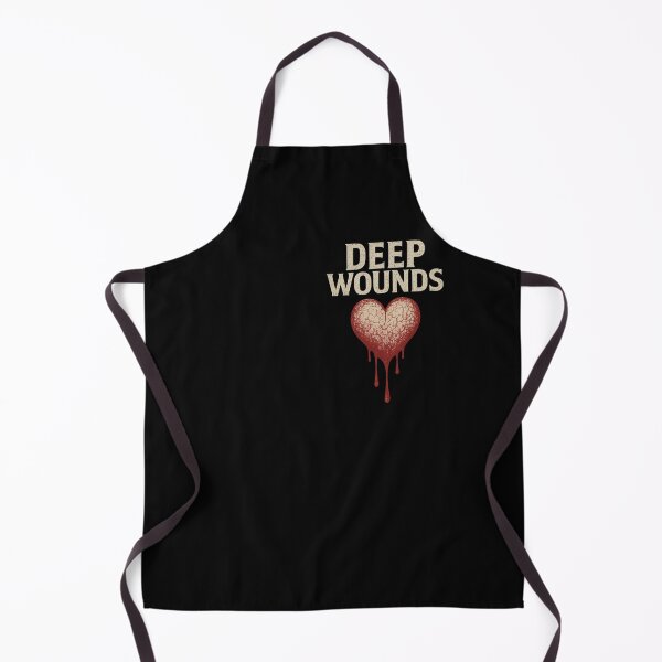 Item preview, DEEP WOUNDS - Fake Band Shirt designed and sold by FuntasticMatt.