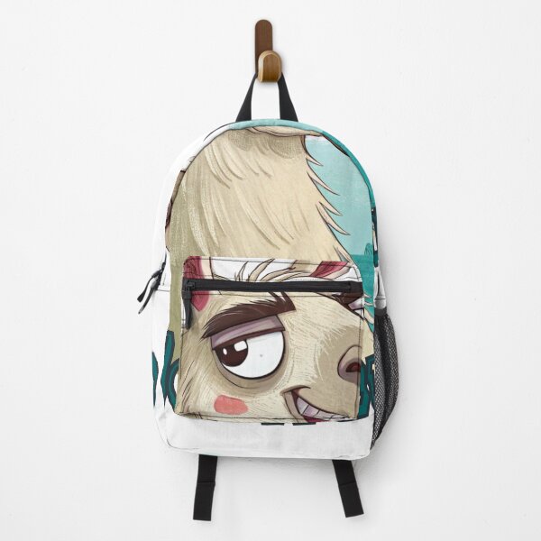 Item preview, Funny Oh-la-llama Cartoon Llama Smiling Meme Design designed and sold by ArtiQreate.