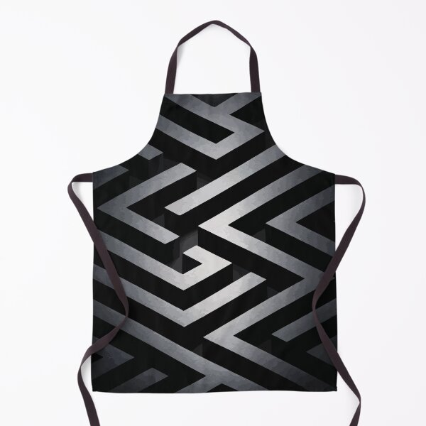 Item preview, Black Silver Geometric Line Art designed and sold by Ketique.
