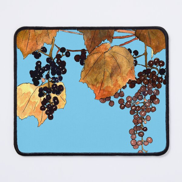 Item preview, Art Nouveau Frost Grapes American Hannah Borger Overbeck 1915 designed and sold by Pixelchicken.