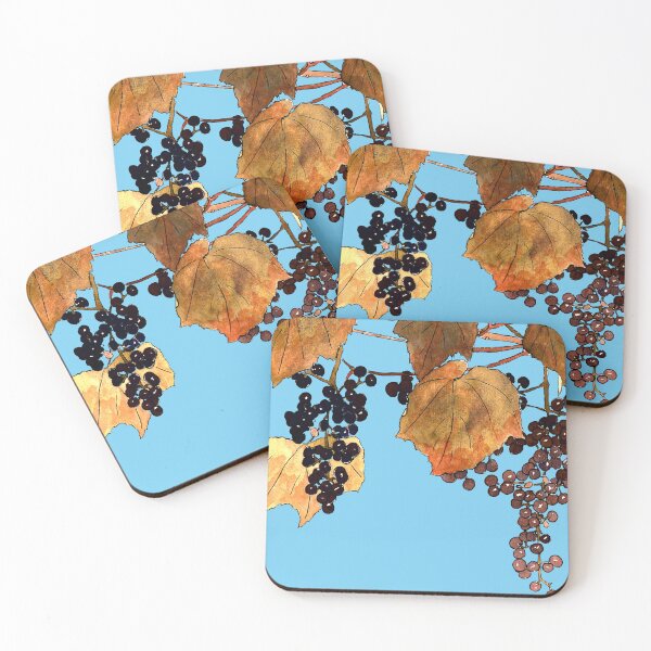 Item preview, Art Nouveau Frost Grapes American Hannah Borger Overbeck 1915 designed and sold by Pixelchicken.