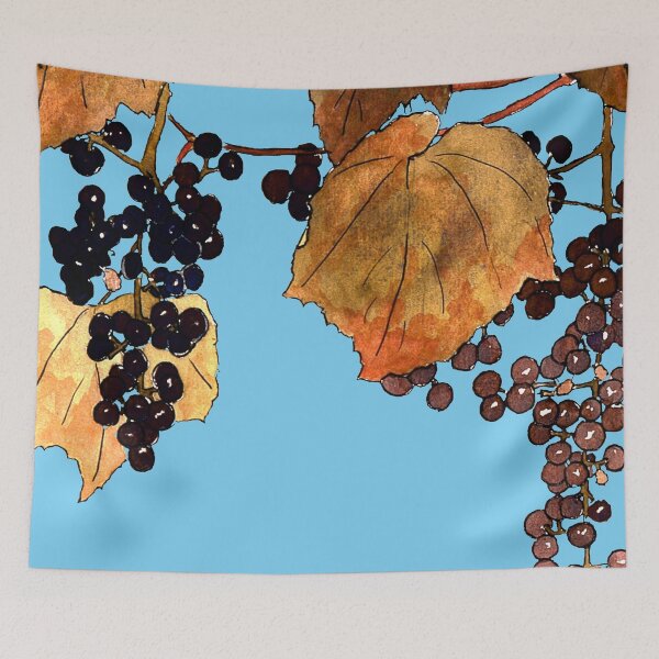 Item preview, Art Nouveau Frost Grapes American Hannah Borger Overbeck 1915 designed and sold by Pixelchicken.