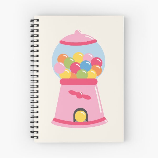 Item preview, rainbow gum ball machine designed and sold by Becca Alessi.