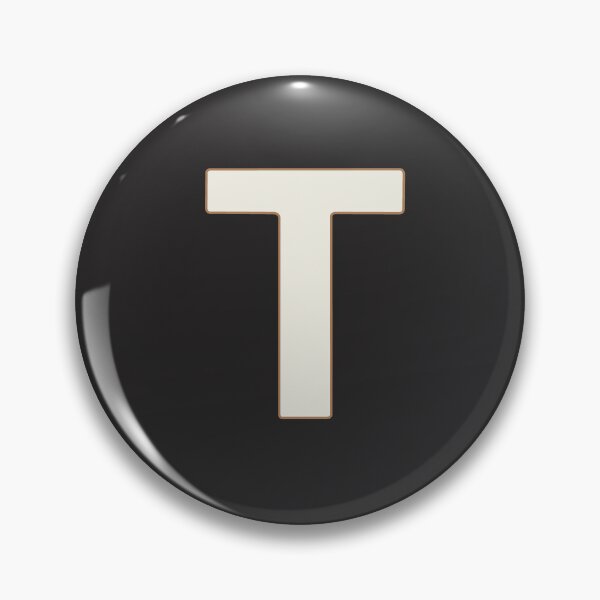 Item preview, letter t white designed and sold by ZiphGames.