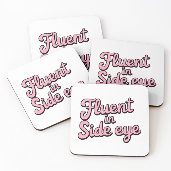 Item preview, Fluent In Side Eye! Pink Girlie designed and sold by PMCreative.
