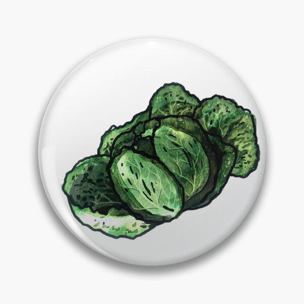 Item preview, Savoy cabbage designed and sold by Lulalilalou.