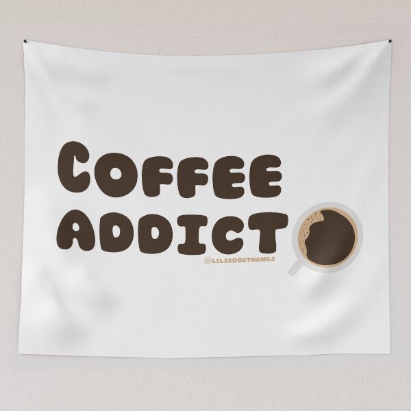 Item preview, Coffee Addict. | lilsboobthangs designed and sold by lilsboobthangs.