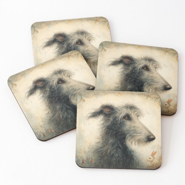 Item preview, A Deerhound in Wonderland designed and sold by aghnadarragh.