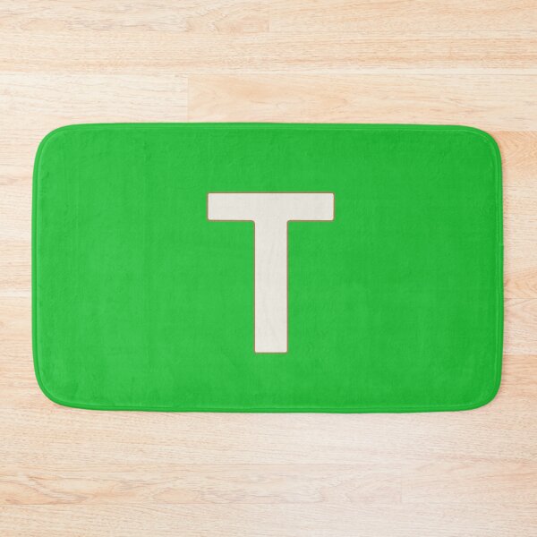 Item preview, letter t white designed and sold by ZiphGames.