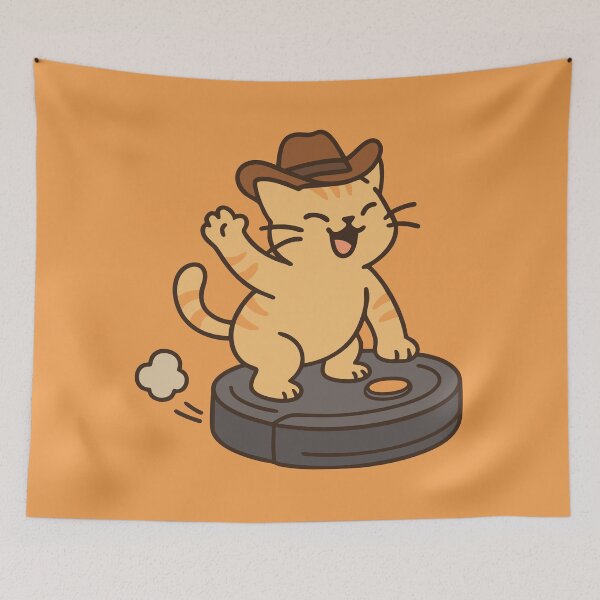Item preview, Roomba Cat designed and sold by Melnick's Designs.