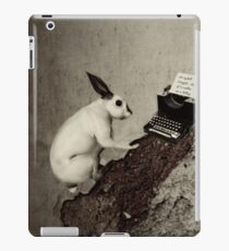 the writer iPad Case/Skin