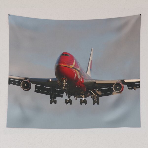 Item preview, Hibiscus 747 400 Arrival designed and sold by Fearless-Fox.