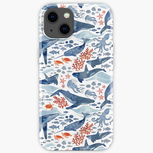 Ocean life iPhone Soft Case