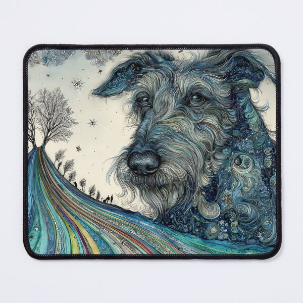 Item preview, The Rainbow Bridge - Scottish Deerhound designed and sold by aghnadarragh.