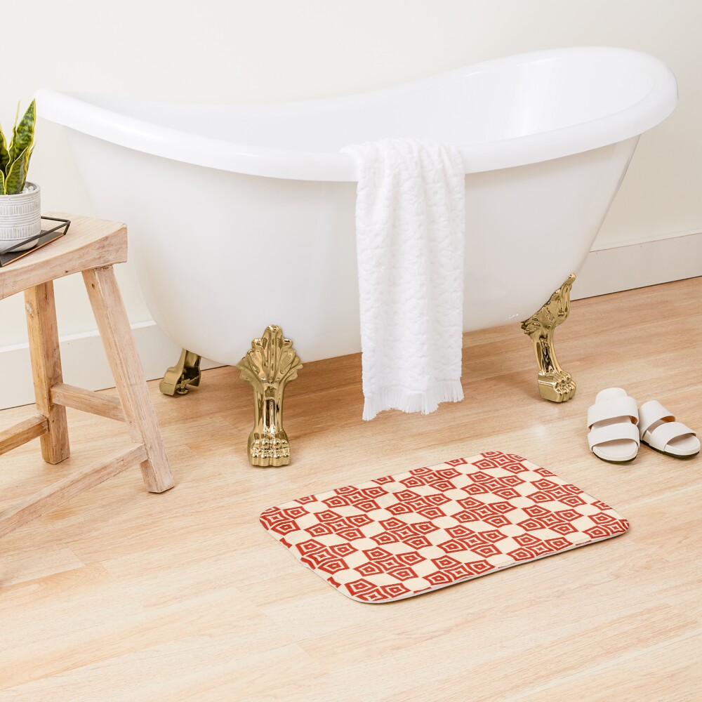 Item preview, Bath Mat designed and sold by Patternfluent.