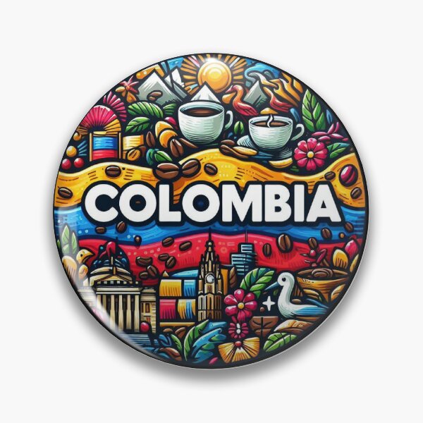 Item preview, Colombia – Colorful Colombian Pride Design designed and sold by Naau.us.