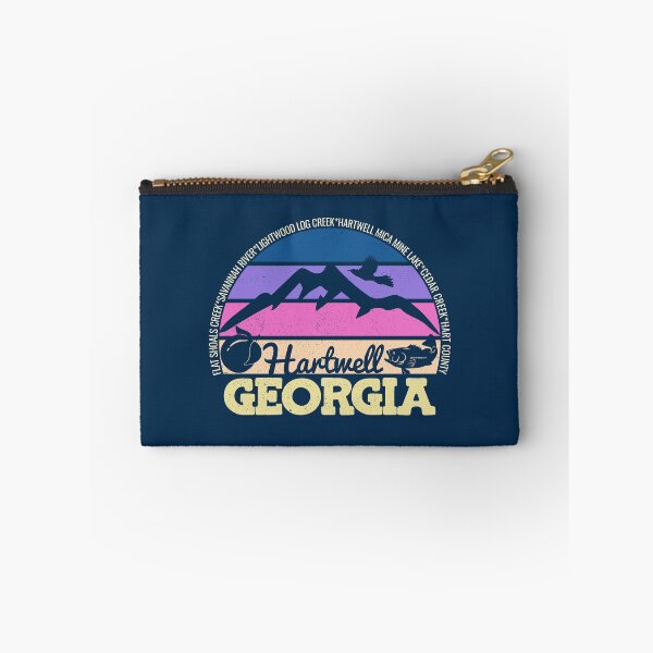 Item preview, Hartwell Georgia Sunset Retro Vintage Local Pride Logo designed and sold by CRHPOD20.