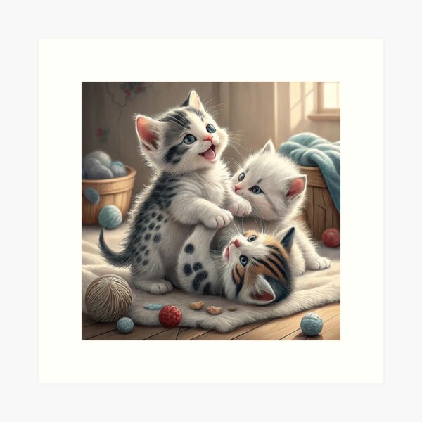 Item preview, Aborable Kitten Playtime designed and sold by Jimy11.