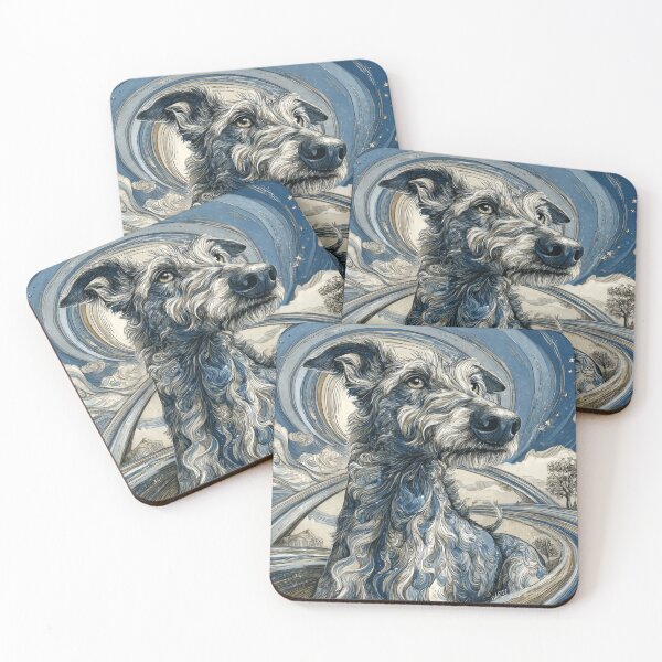 Item preview, The Rainbow Bridge - Scottish Deerhound designed and sold by aghnadarragh.