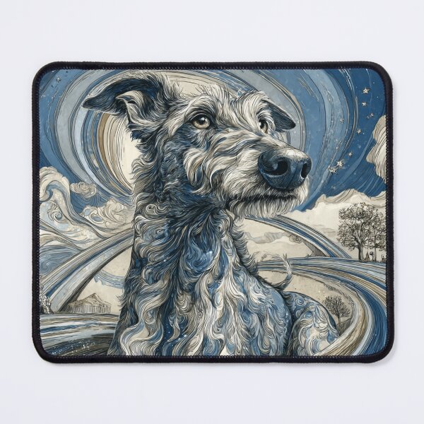 Item preview, The Rainbow Bridge - Scottish Deerhound designed and sold by aghnadarragh.