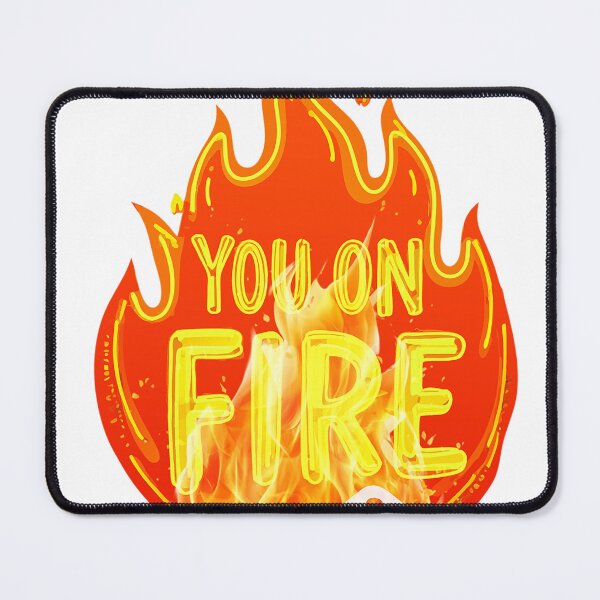 Item preview, ou Are On Fire – Motivational Dice Flame Tee designed and sold by Prithbyshop.