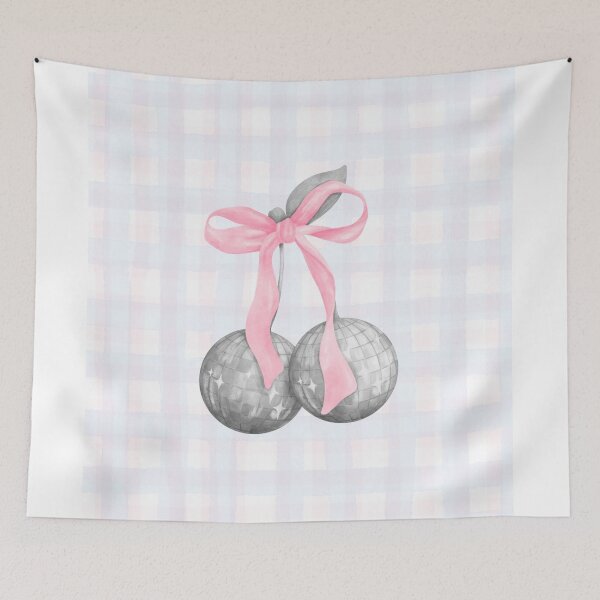 Artikelvorschau, Disco Cherry und Bow entworfen und verkauft von Jaspersdigitalart.