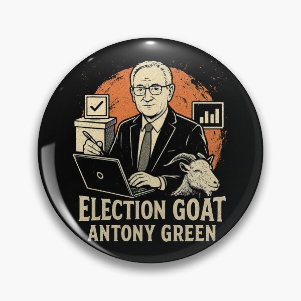 Item preview, Antony Green: The Election GOAT designed and sold by zzz888.