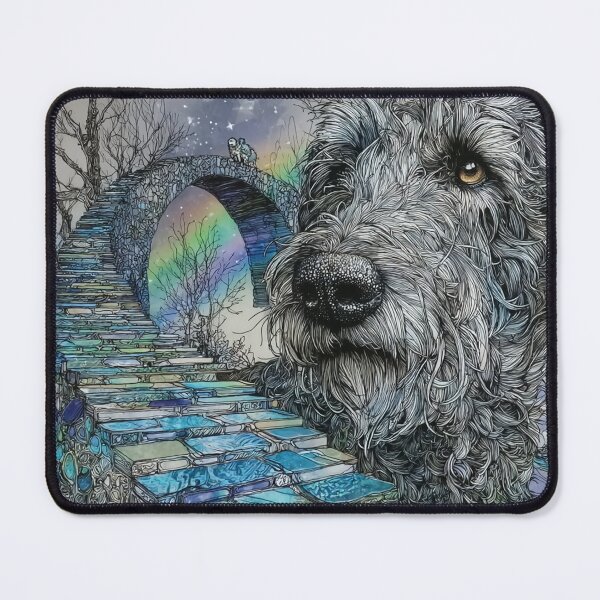 Item preview, The Rainbow Bridge - Scottish Deerhound designed and sold by aghnadarragh.