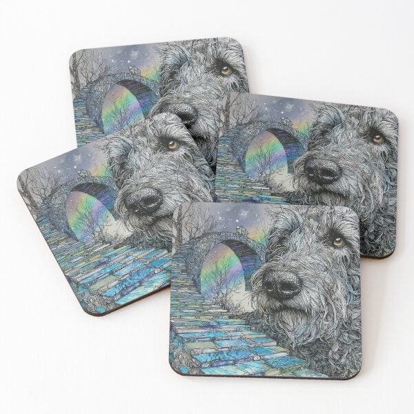 Item preview, The Rainbow Bridge - Scottish Deerhound designed and sold by aghnadarragh.