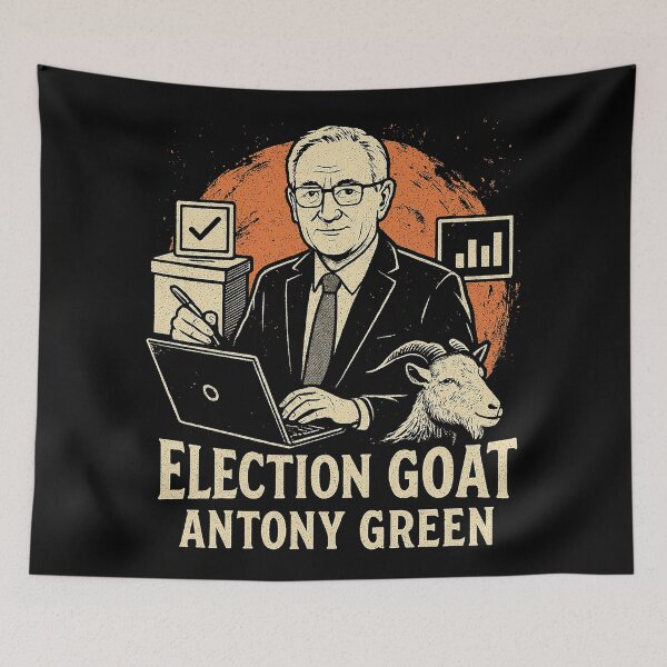 Item preview, Antony Green: The Election GOAT designed and sold by zzz888.