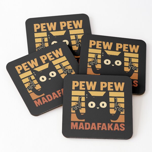 Item preview, Pew Pew Madafakas Retro  designed and sold by FarieArt.