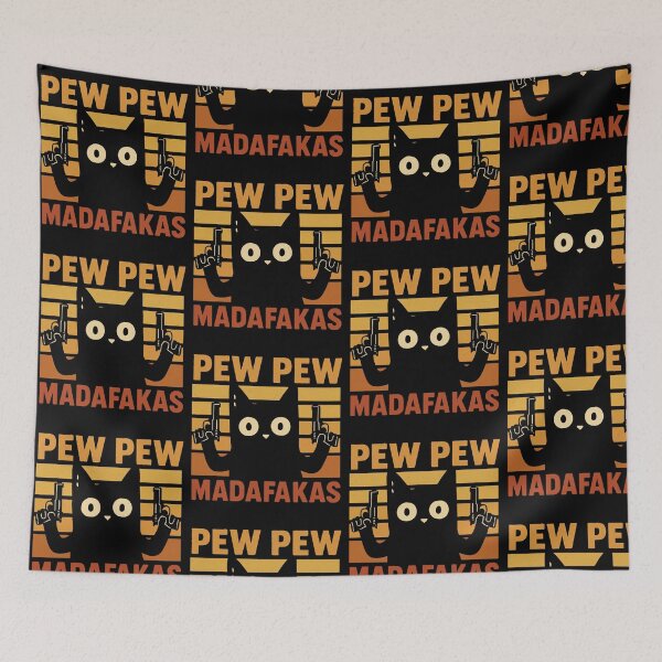 Item preview, Pew Pew Madafakas Retro  designed and sold by FarieArt.