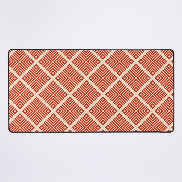 Item preview, Striped Geometric Diamond Tile designed and sold by Patternfluent.