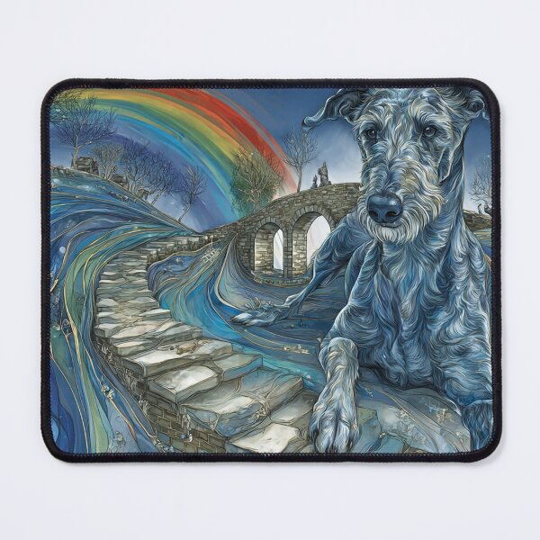 Item preview, The Rainbow Bridge - Scottish Deerhound designed and sold by aghnadarragh.