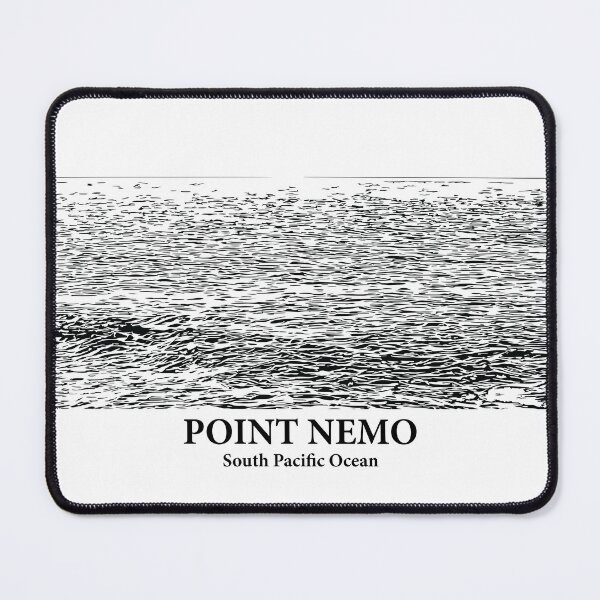 Item preview, Point Nemo - South Pacific Ocean designed and sold by Lakeric Cityscapes.