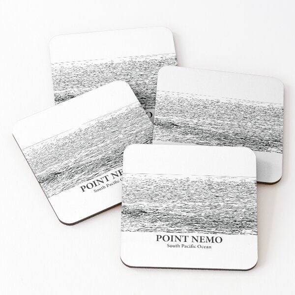 Item preview, Point Nemo - South Pacific Ocean designed and sold by Lakeric Cityscapes.