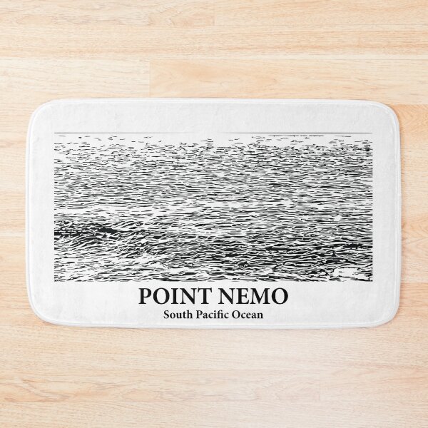 Item preview, Point Nemo - South Pacific Ocean designed and sold by Lakeric Cityscapes.