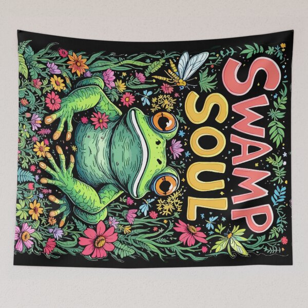 Item preview, Swamp Soul – Frog Art Collection #3 designed and sold by SteadyRolling.