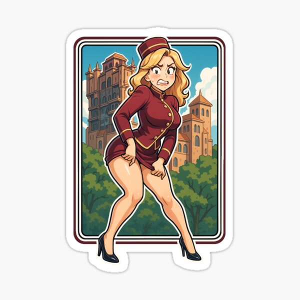 Item preview, Park Pinups: Tower Bellhop designed and sold by diztee.